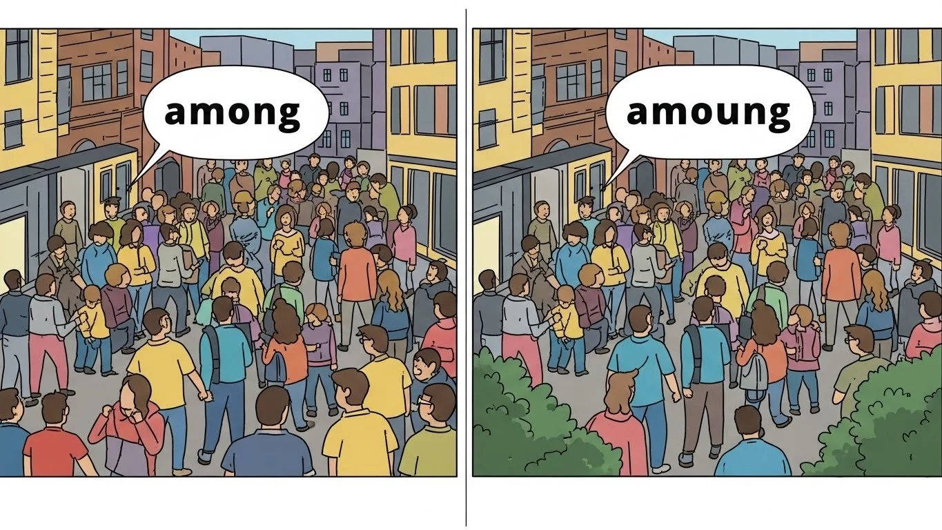 Amoung or Among