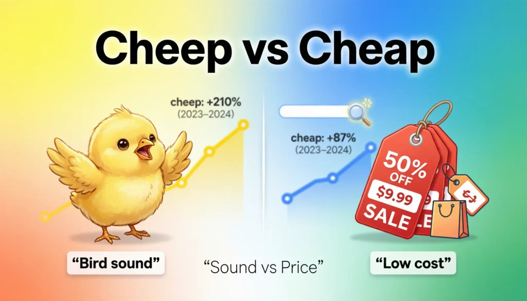 Cheep or Cheap / Google Trends & Usage Data