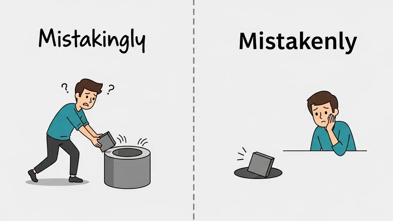 Mistakingly or Mistakenly