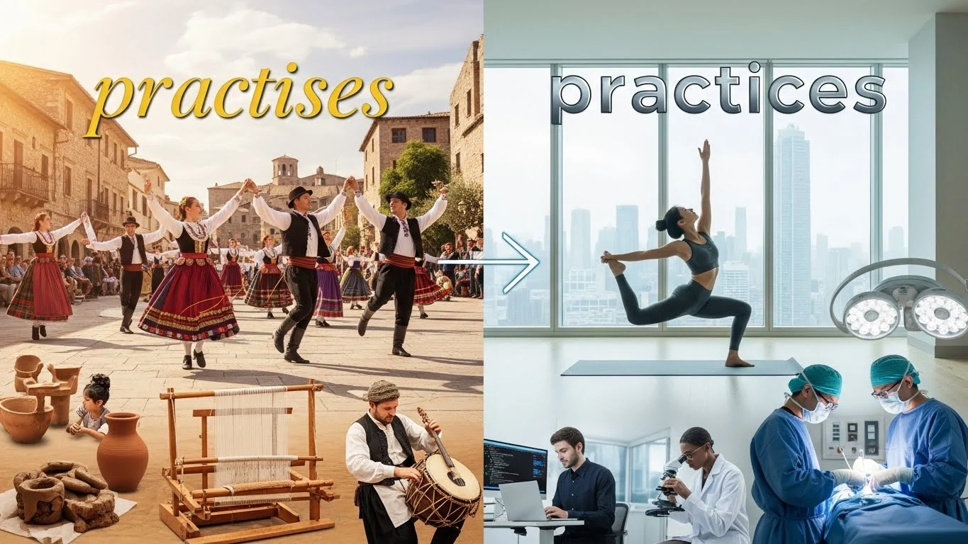 Practises or Practices