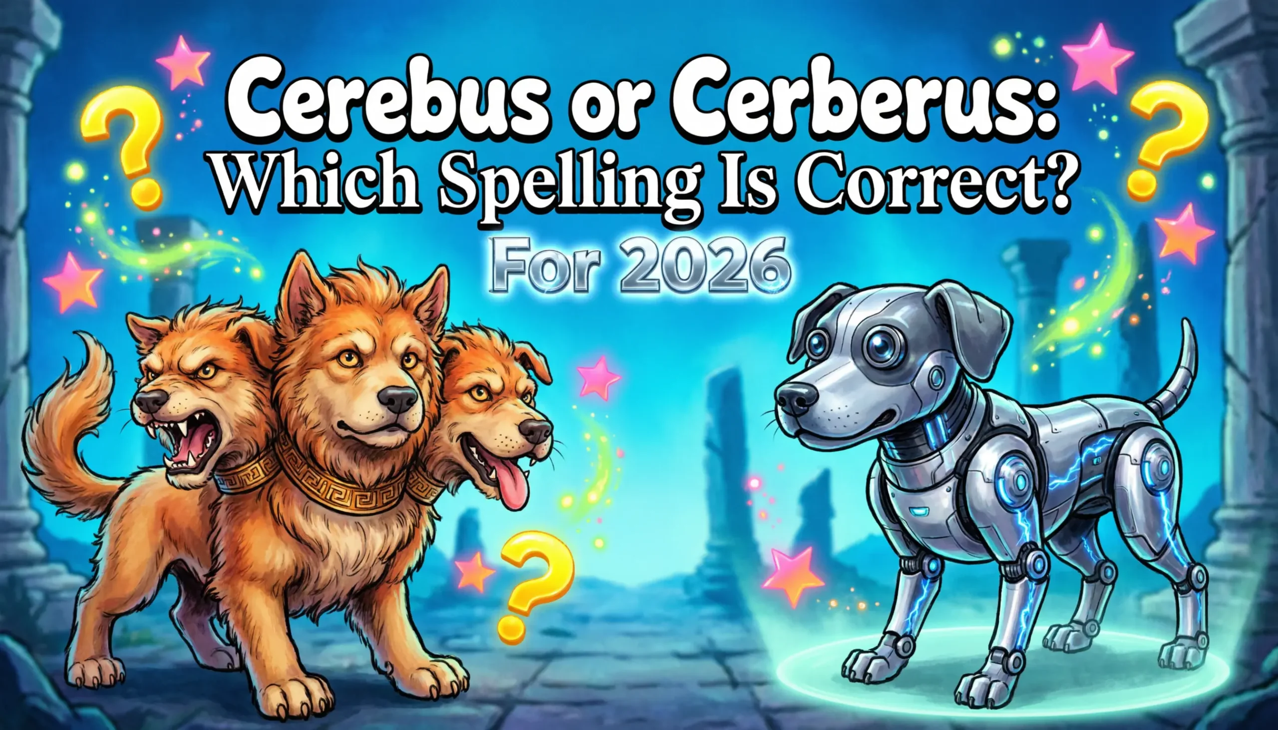 Cerebus or Cerberus