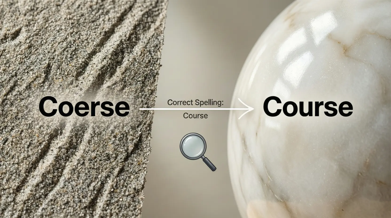 Coarse Or Course