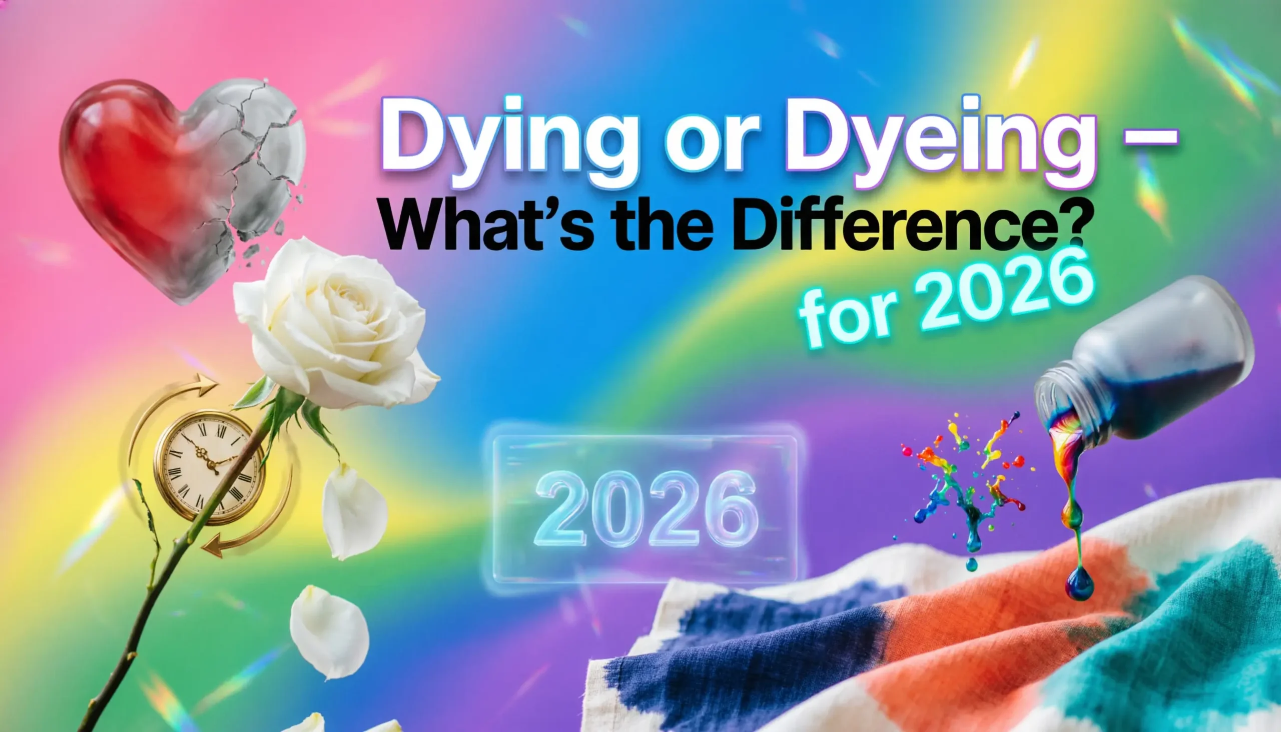 Dying or Dyeing