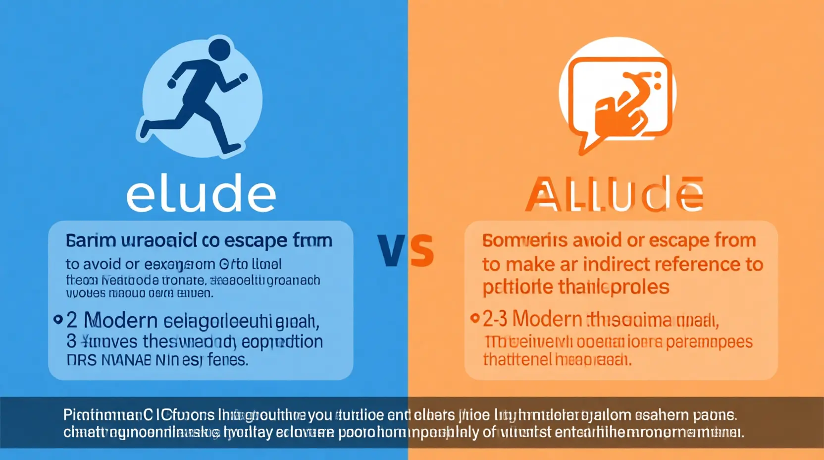 Elude Or Allude