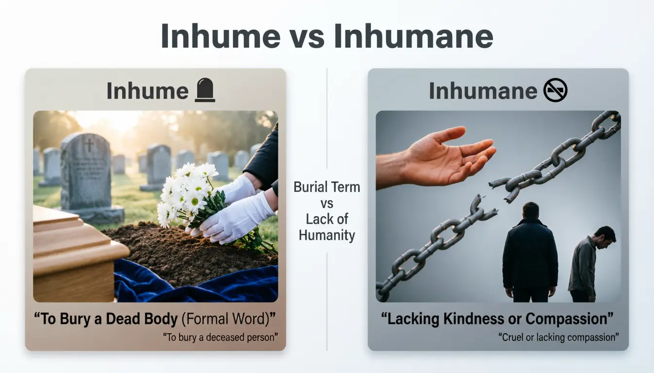 Inhume Or Inhumane