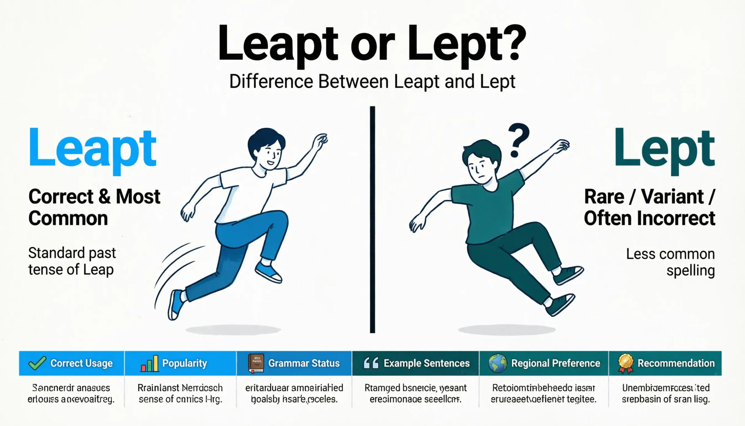 Leapt Or Lept