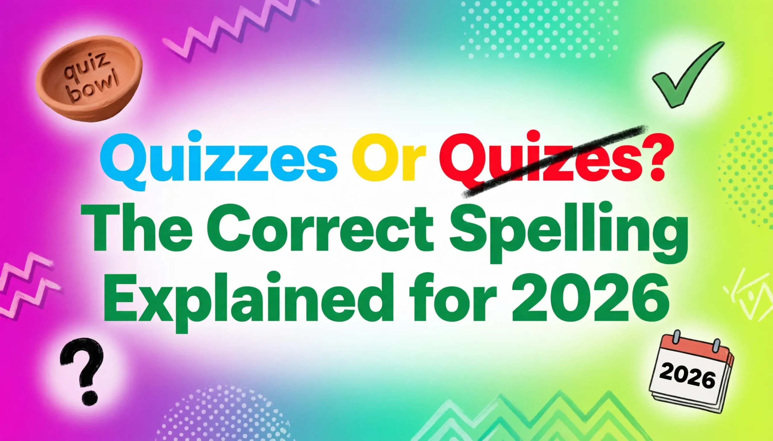 Quizzes Or Quizes
