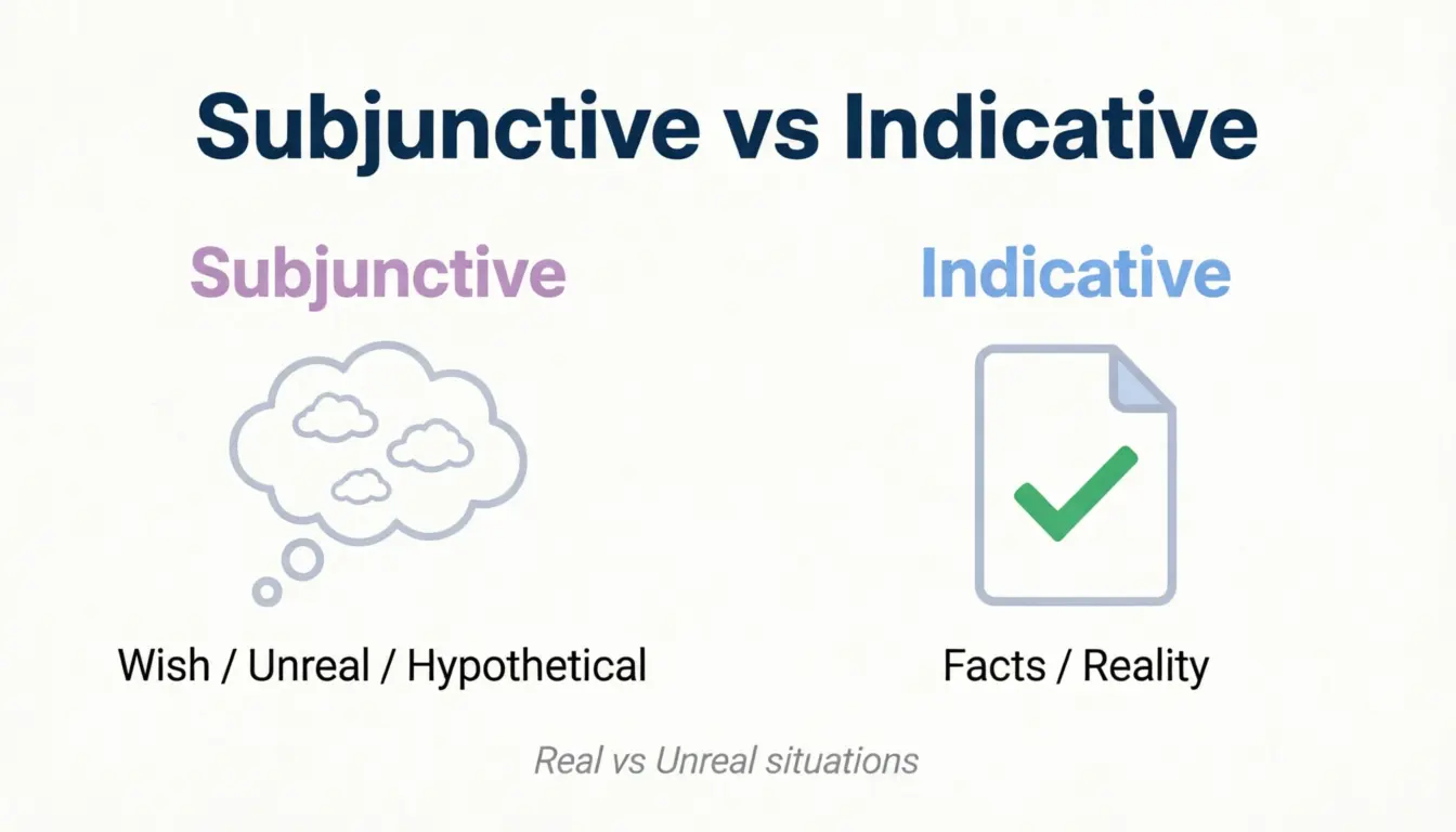 Subjunctive or Indicative