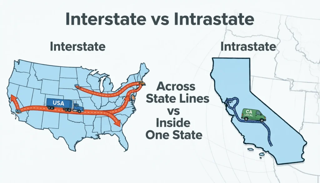The Origin of Interstate or Intrastate