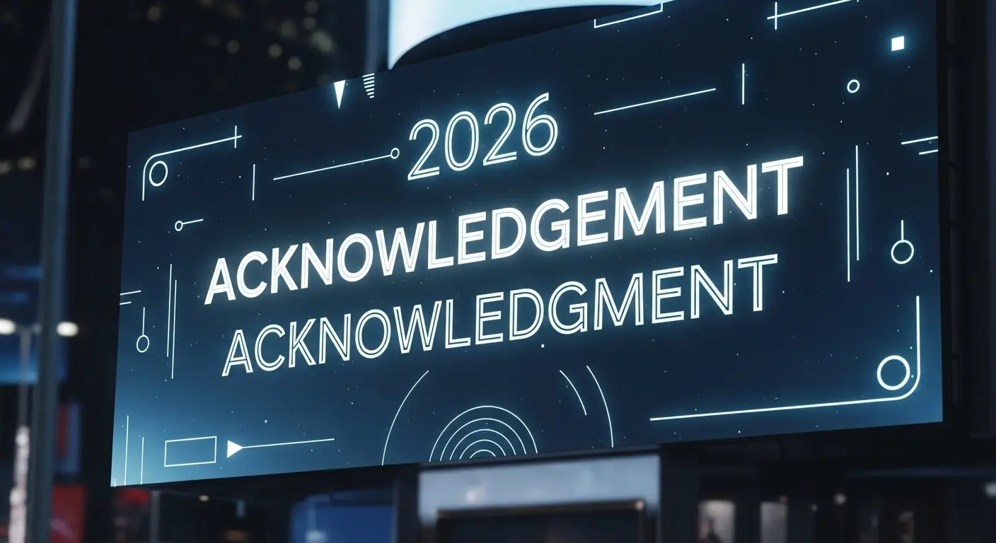 Acknowledgement Or Acknowledgment