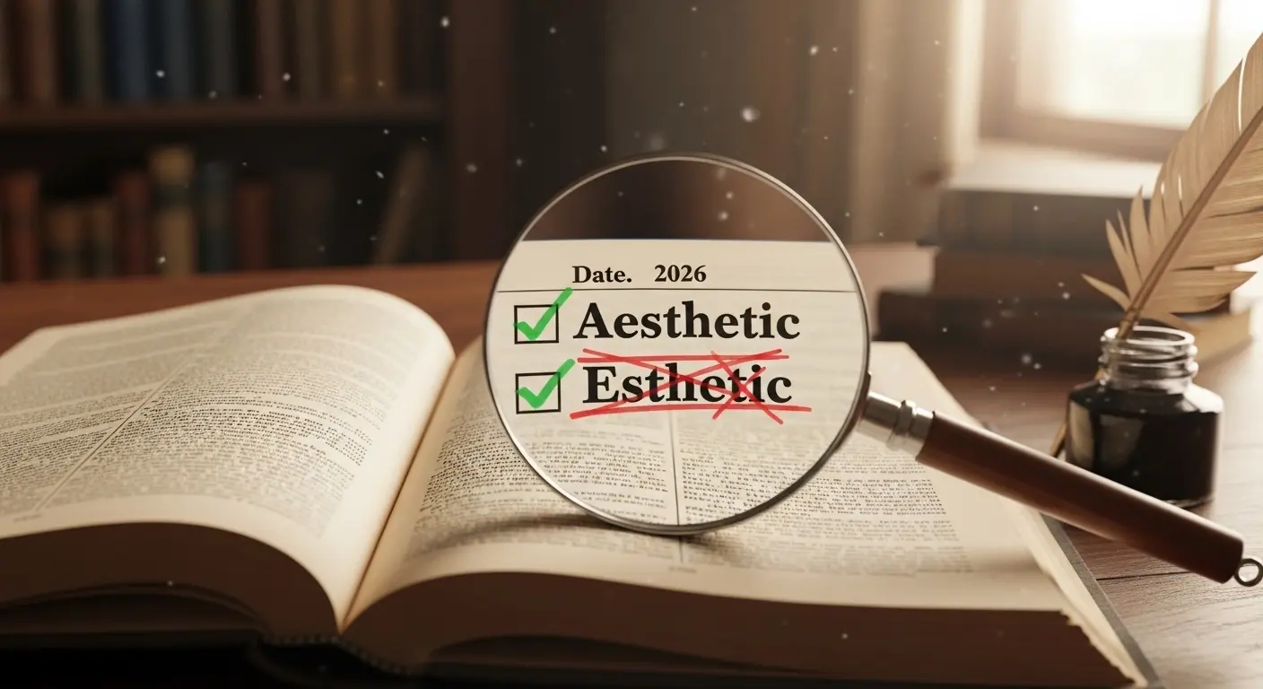 Aesthetic Or Esthetic