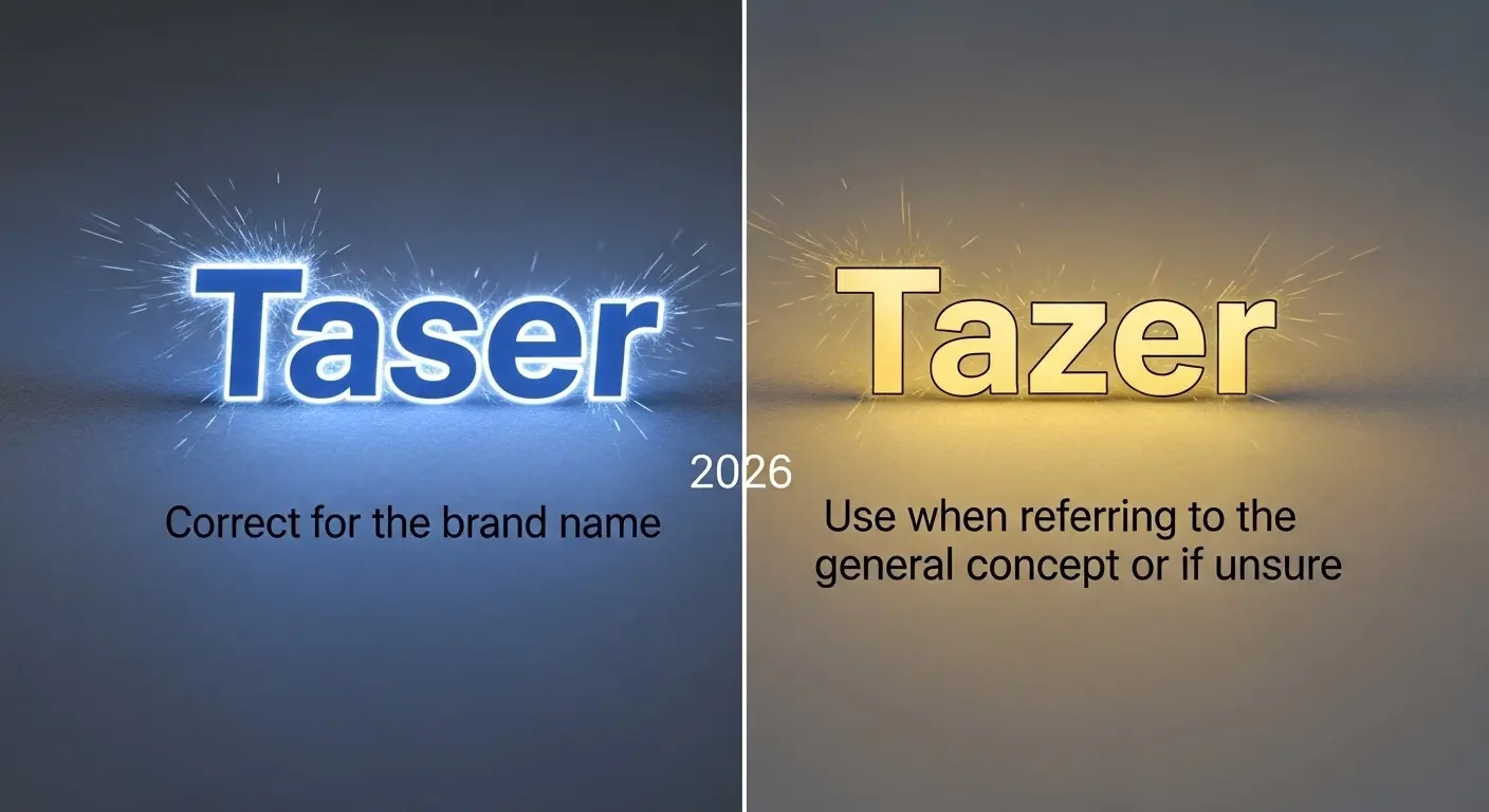 Taser or Tazer