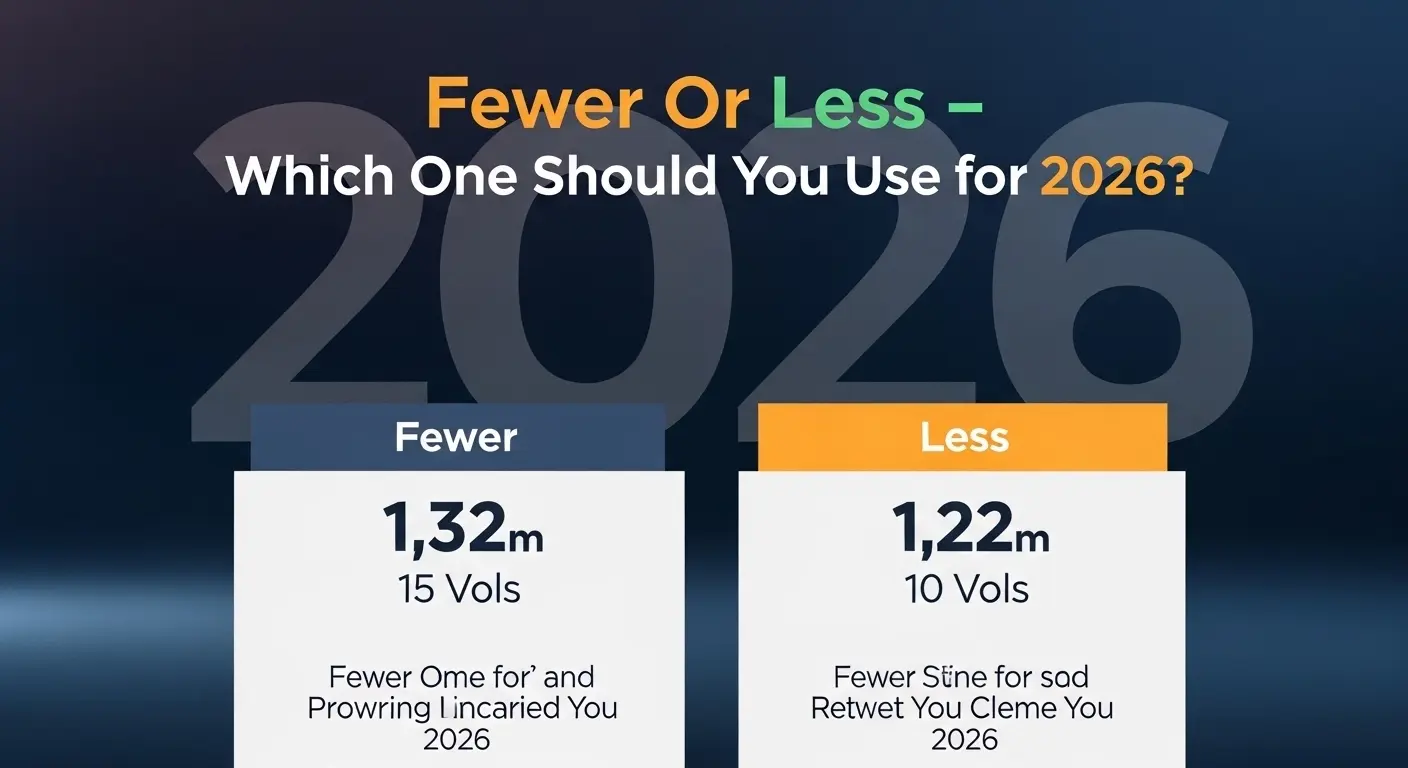 Fewer Or Less
