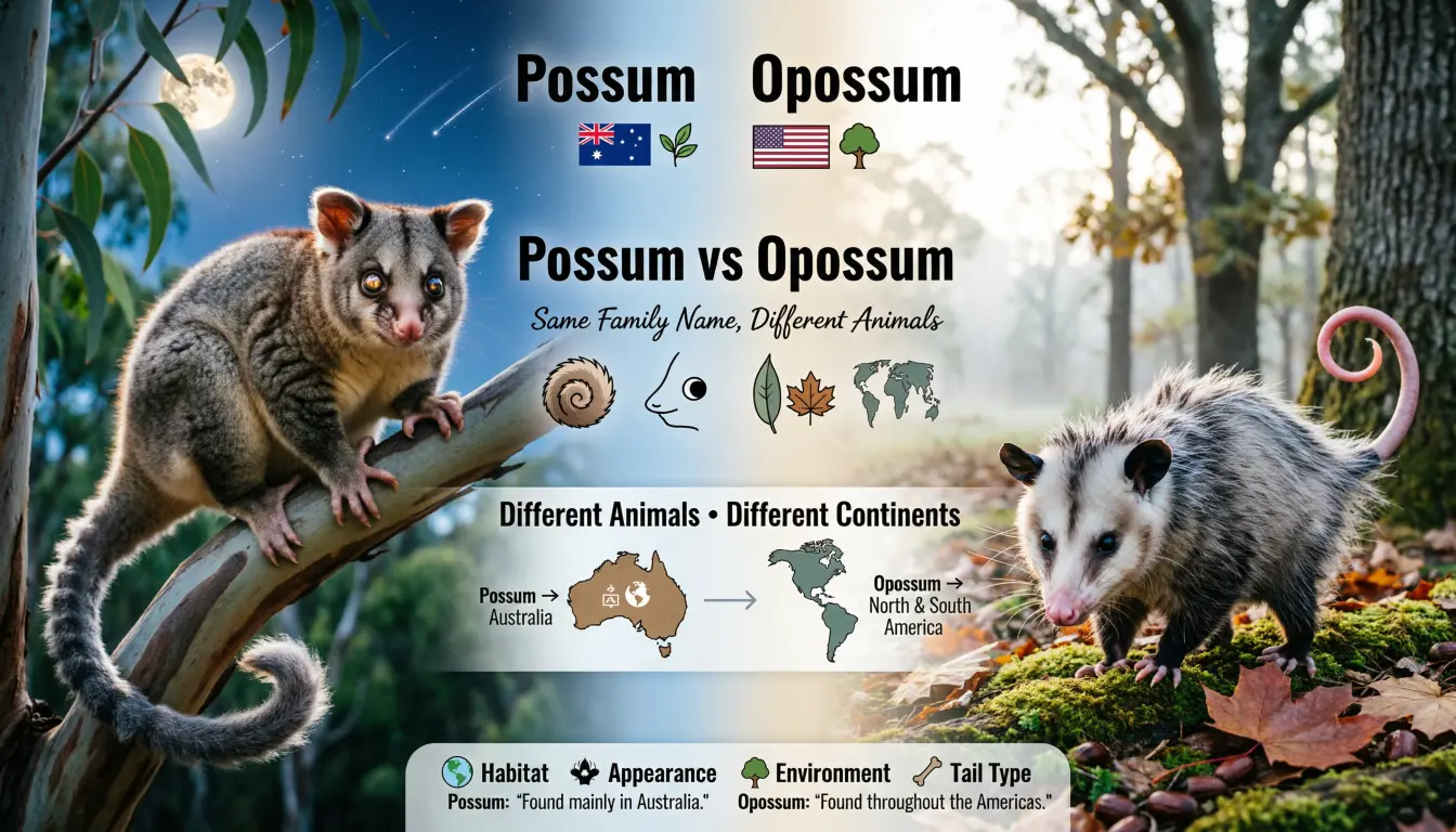 Possum Or Opossum