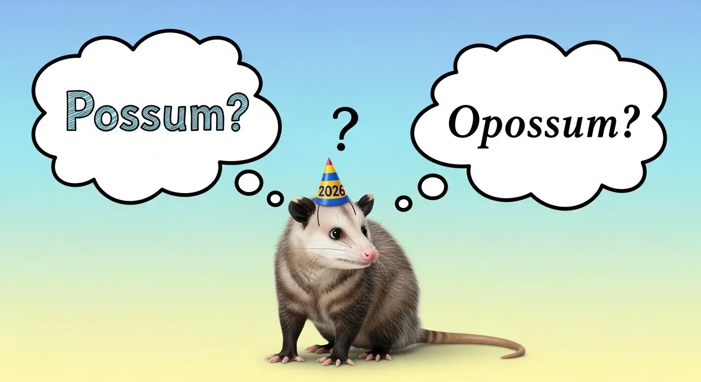Possum Or Opossum