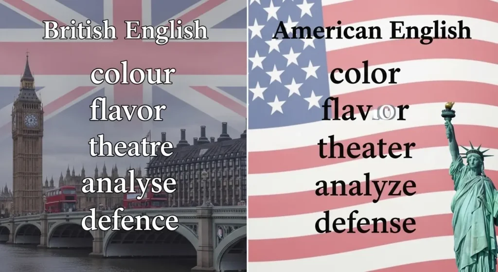 British English vs American English Spelling