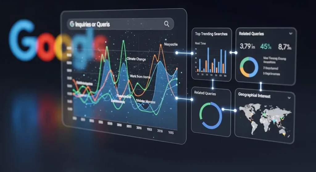 Inquiries or Queries – Google Trends & Usage Data