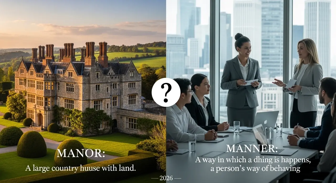 Manor Or Manner