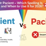 Patient Or Pacient