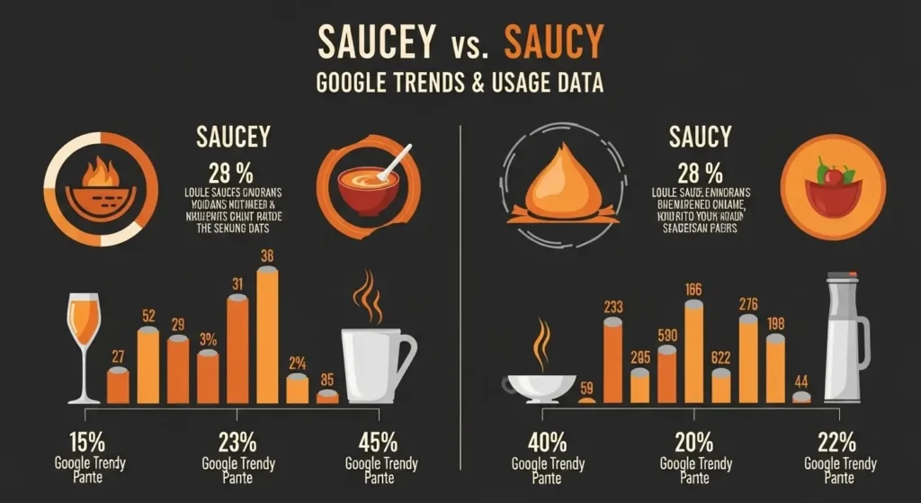 Saucey or Saucy /Google Trends & Usage Data