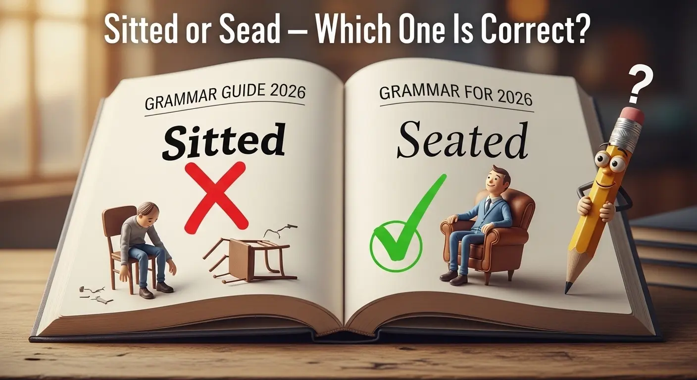 Sitted Or Seated