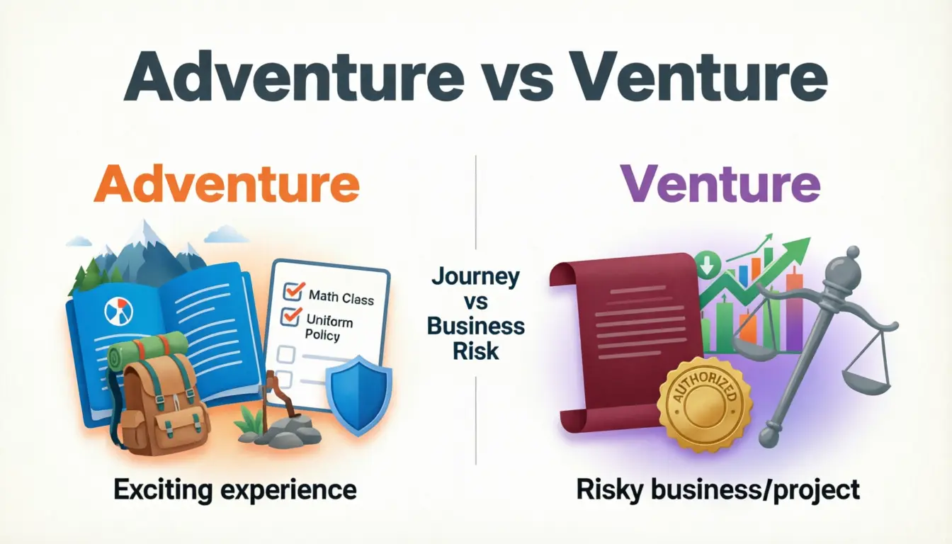 Adventure vs Venture