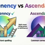 Ascendency vs Ascendancy