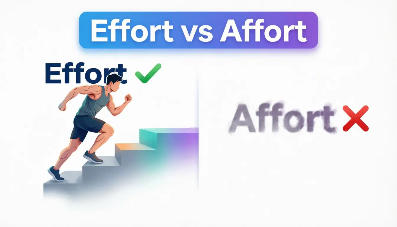 Effort vs Affort