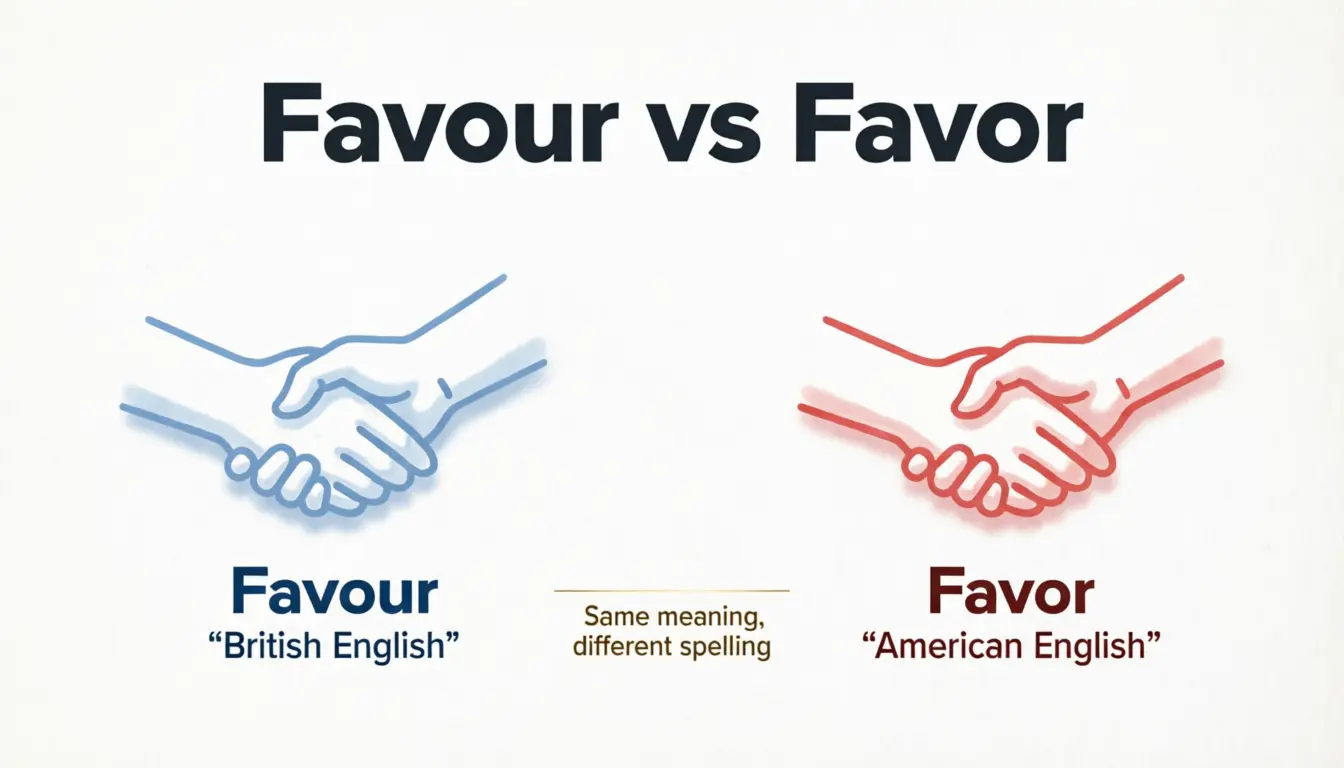 Favour Or Favor