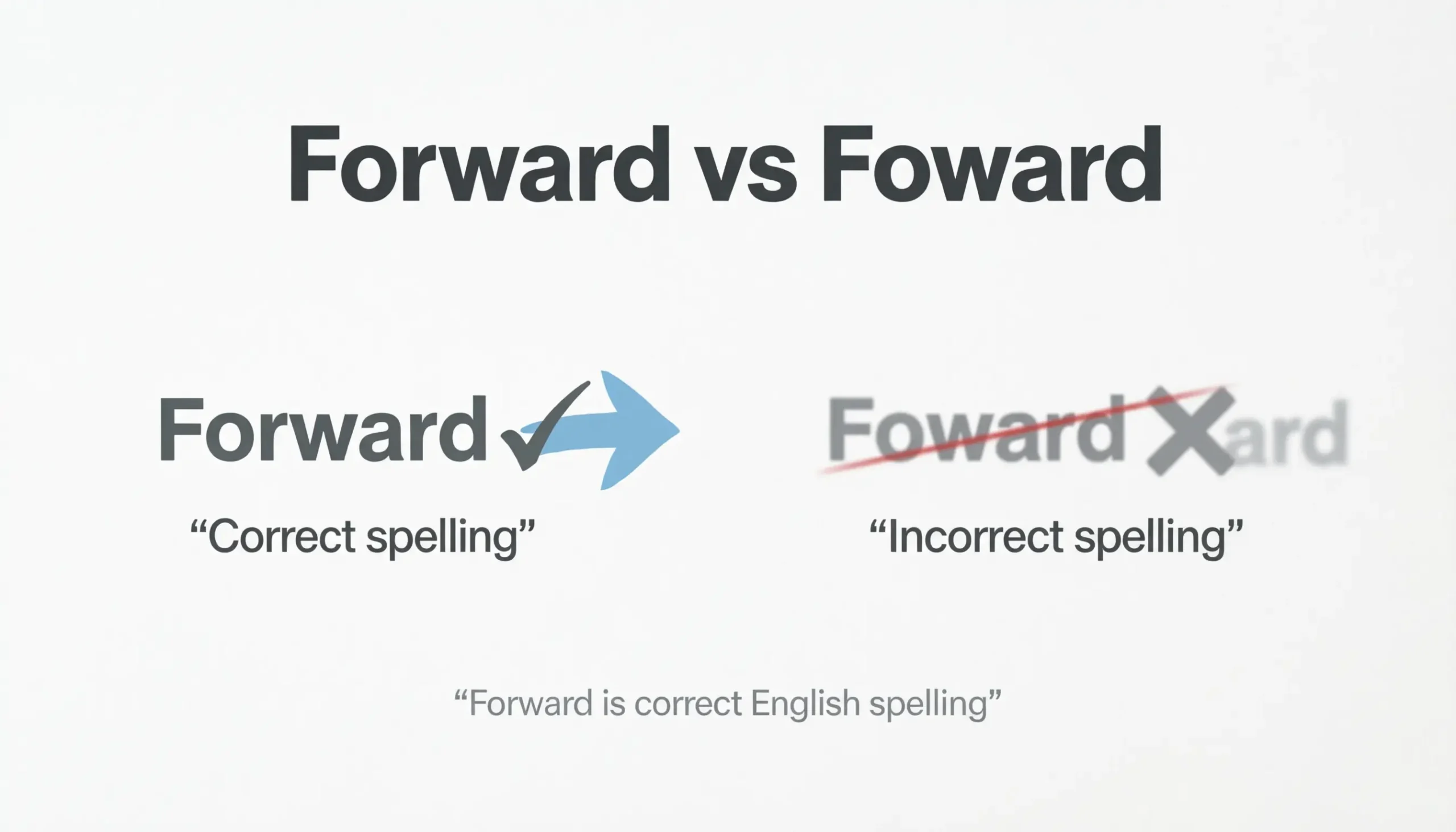 Foward Or Forward