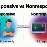 Unresponsive vs Nonresponsive