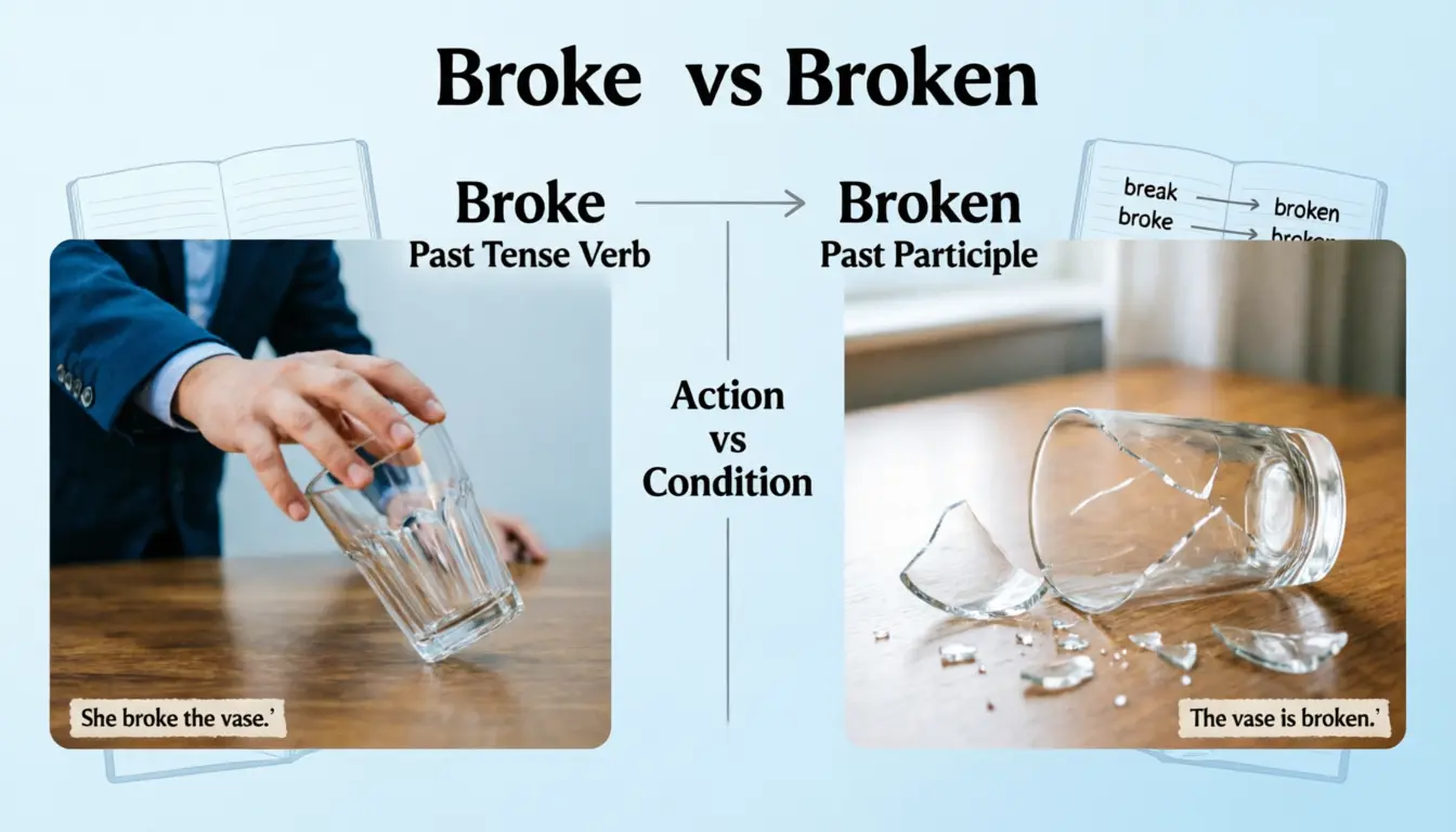 broke vs broken