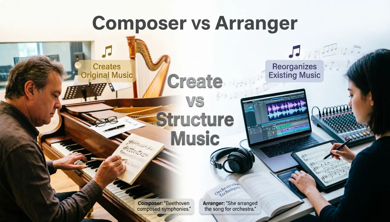 Composer vs Arranger
