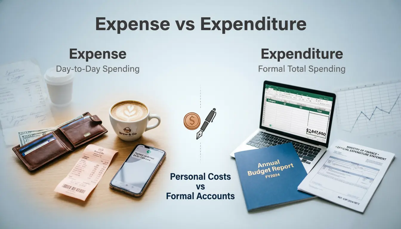 Expense vs Expenditure