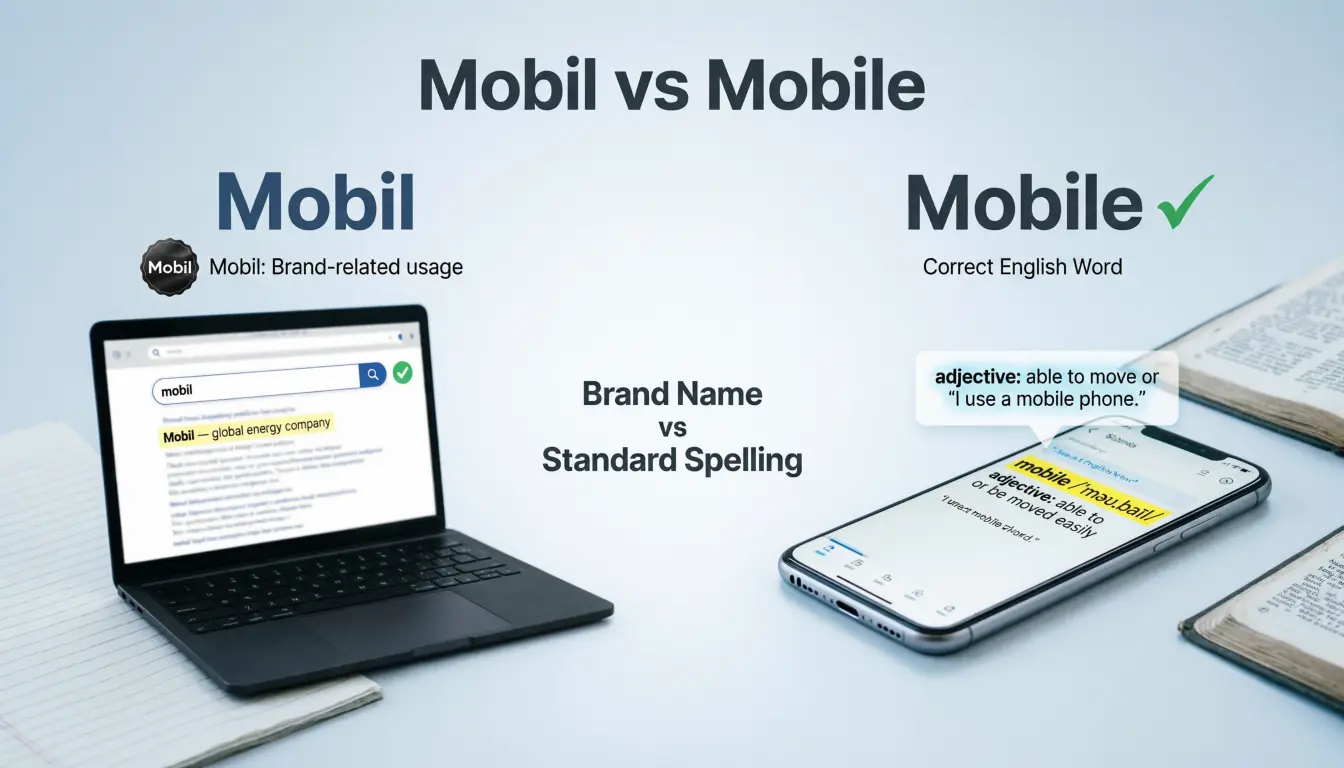 Mobil vs Mobile