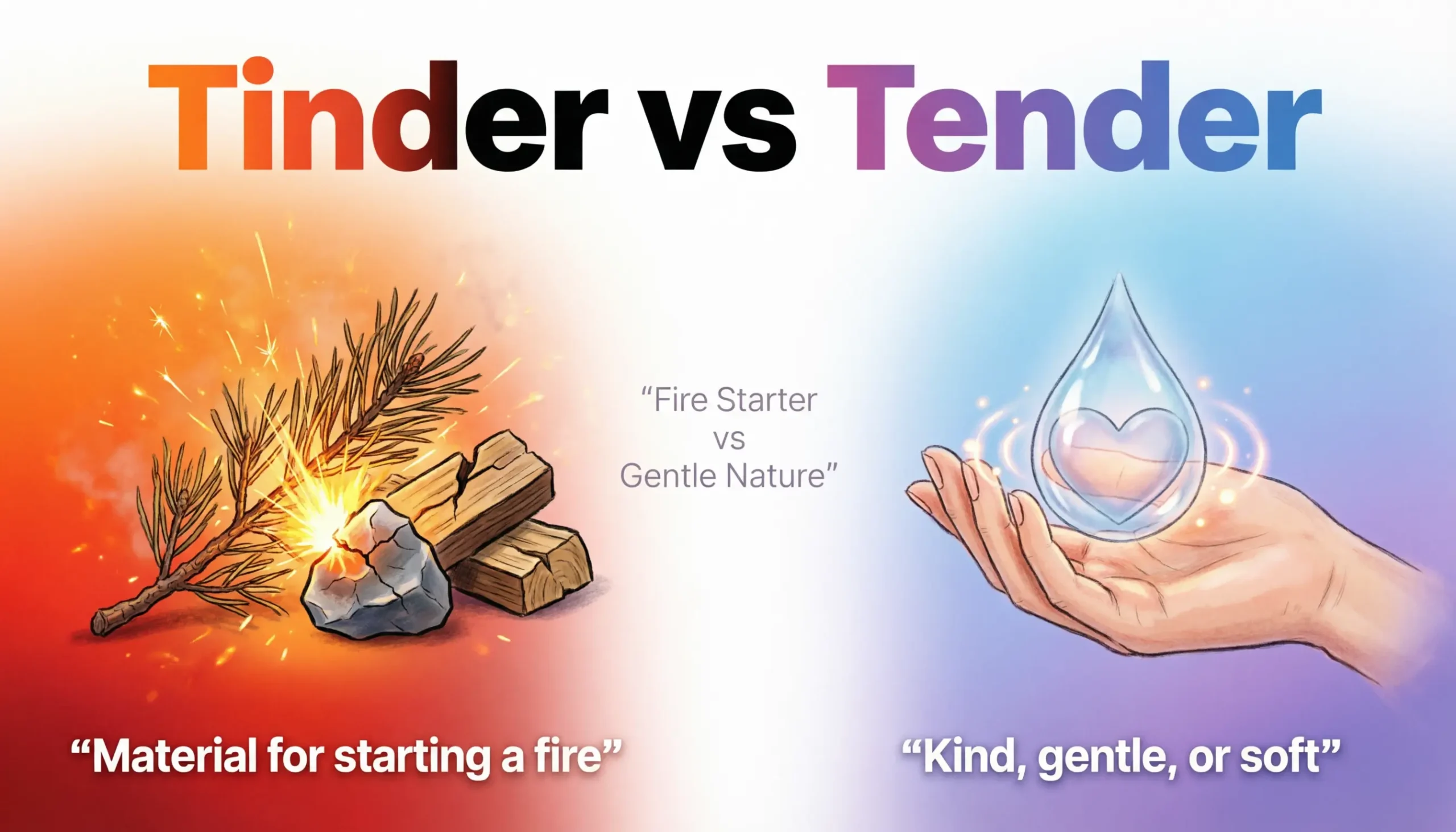 Tinder vs Tender