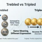 Trebled vs Tripled